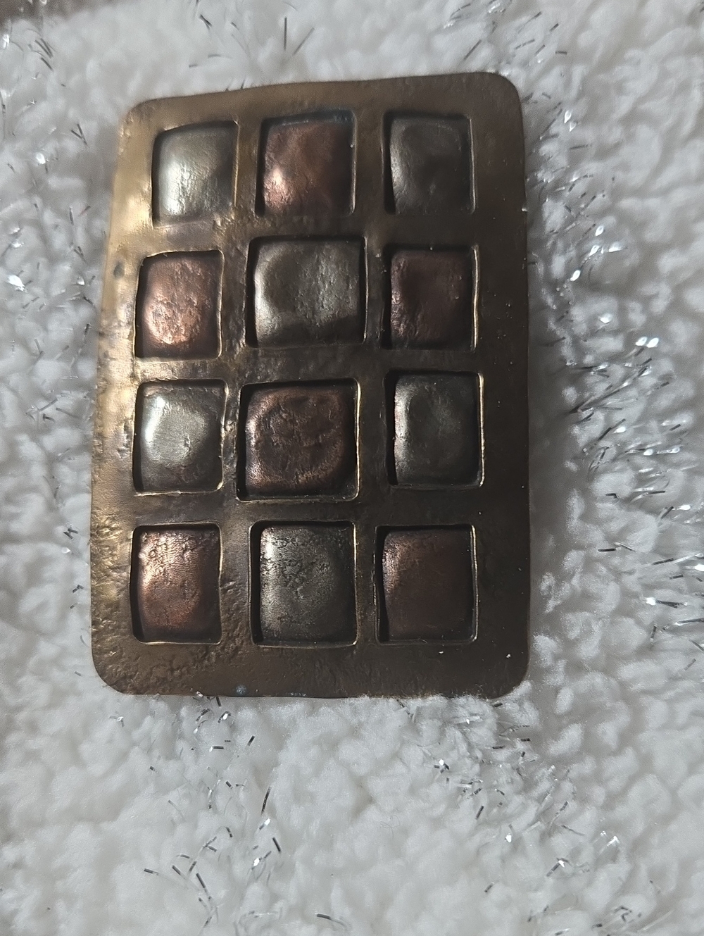 Vintage Broch Mixed Metals Artist Marjorie Baer SF San Francisco.. Modern Look.